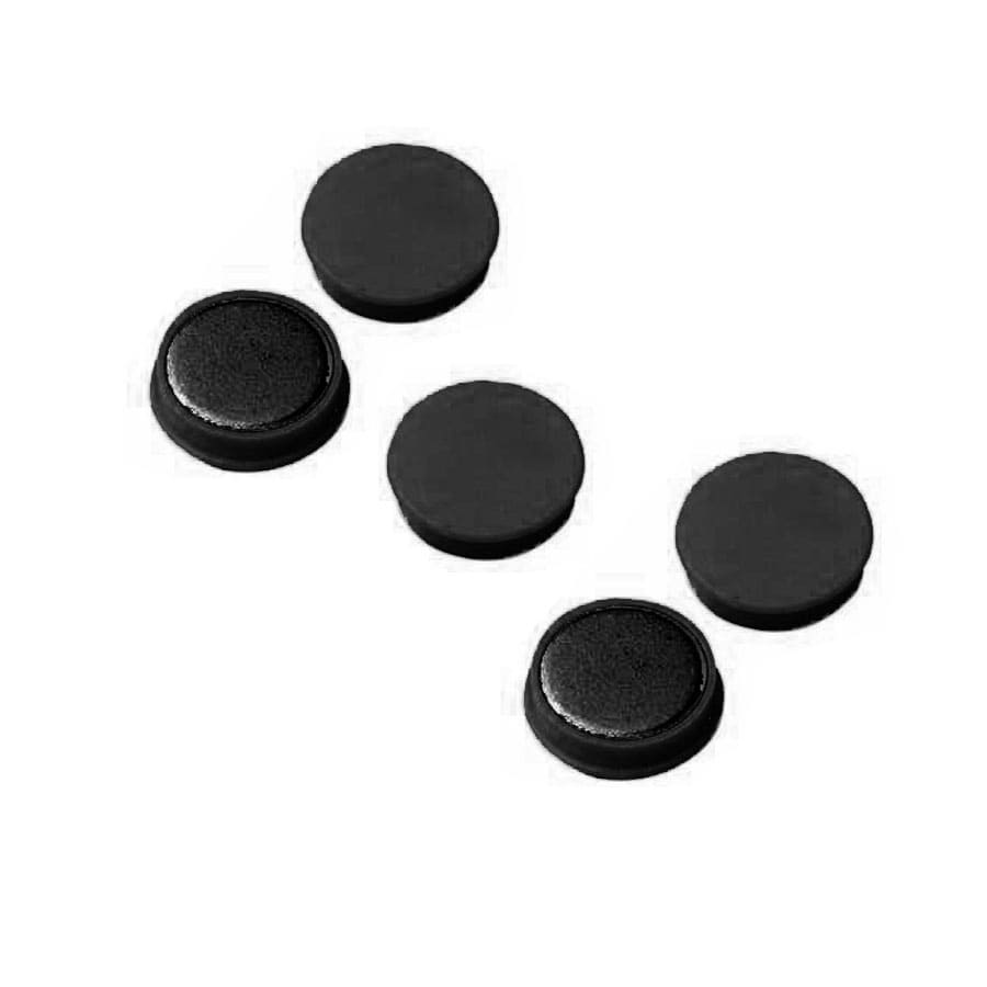 Imanes redondos 30 mm negro (Pack 5 unidades)