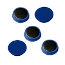 Imanes redondos 40 mm azul (Pack 5 unidades)