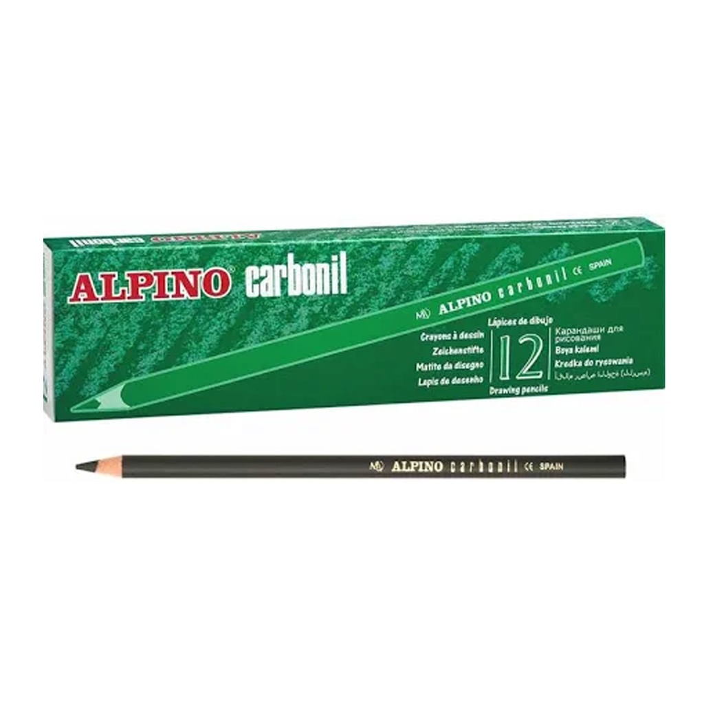 Lápiz Alpino Carbonil (Caja 12 unidades)