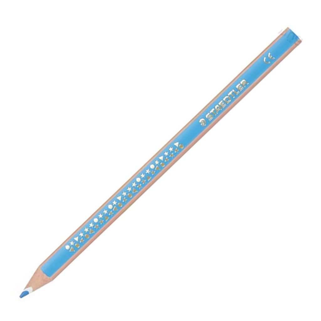 Lápiz escolar Staedtler Jumbo azul claro (Caja de 12 unidades) 1284-30