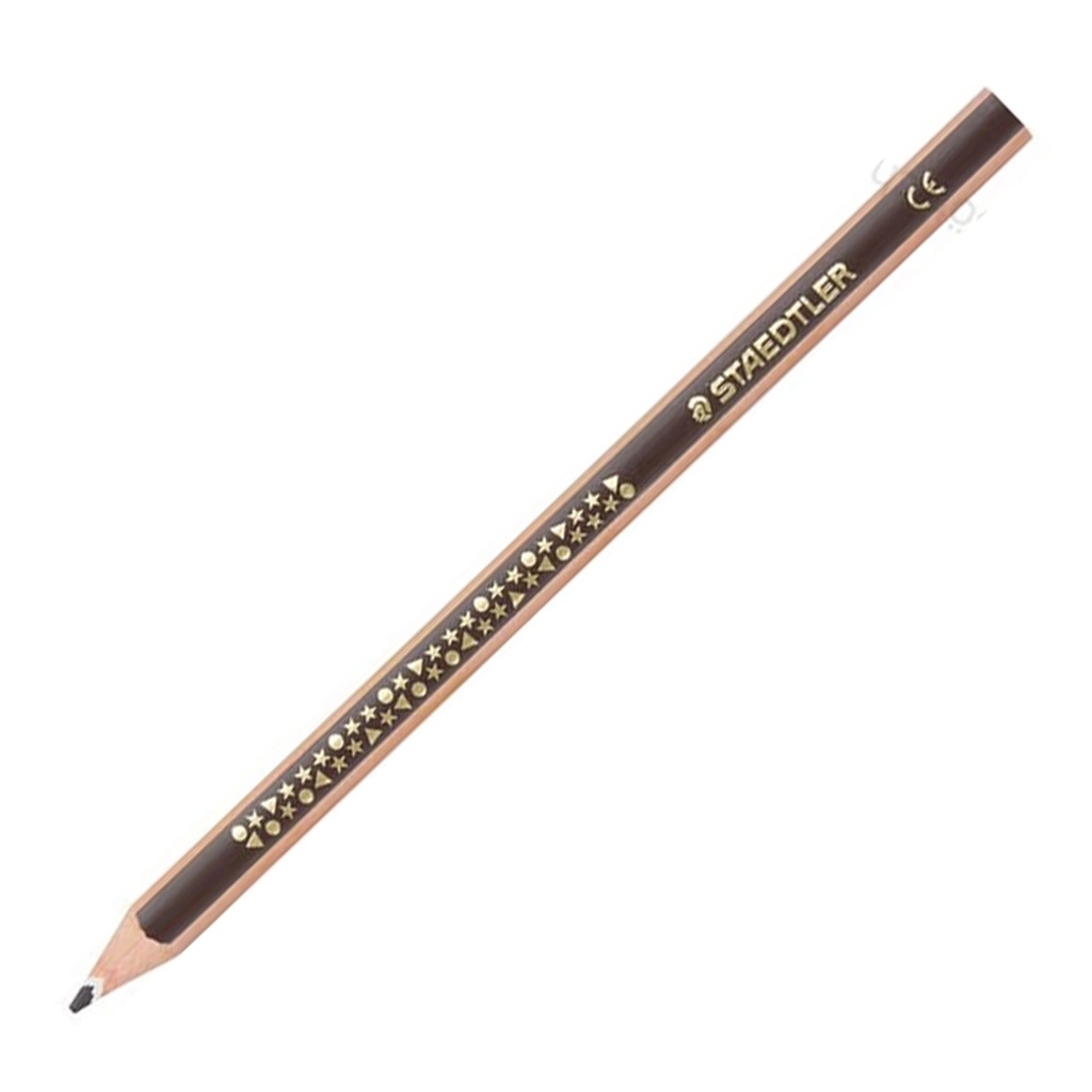 Lápiz escolar Staedtler Jumbo marrón (Caja de 12 unidades) 1284-76