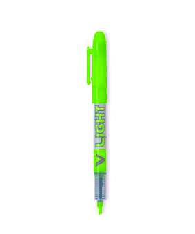 Rotulador fluorescente Pilot V Light verde tinta líquida