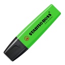 Rotulador fluorescente Stabilo Boss Original verde