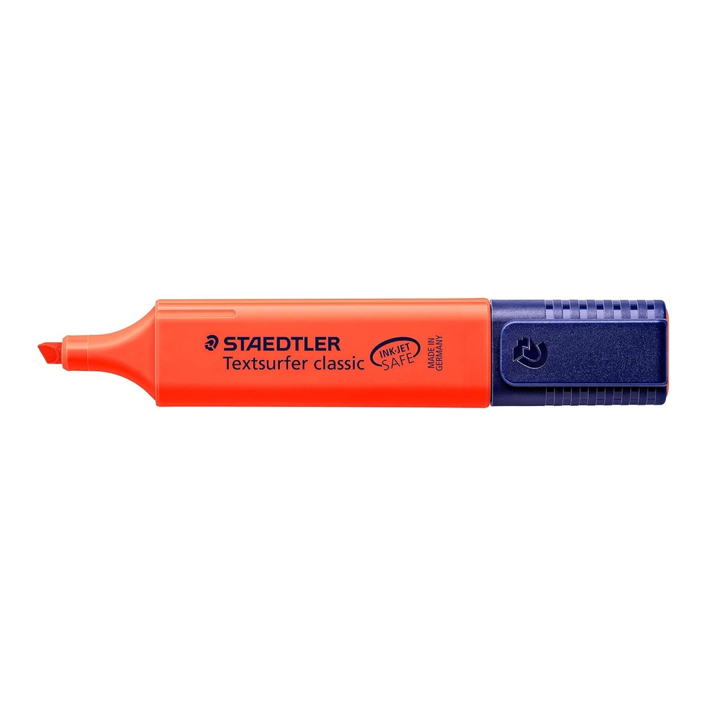 Rotulador fluorescente Staedtler Textsurfer Classic 364 rojo
