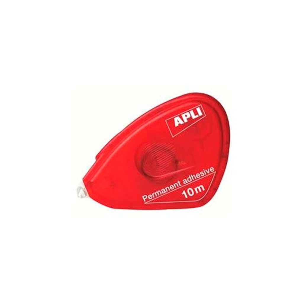 Pegamento en cinta permanente 8,4 mm x 10 m Apli 10966