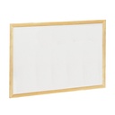 Pizarra blanca económica 40 x 60 502-2 Faibo