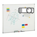 Pizarra blanca para proyector mate 122 x 100 1R11-3 Faibo