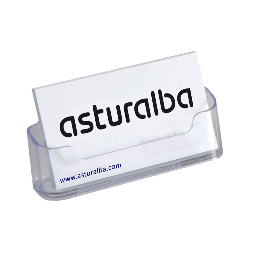 Portatarjetas de metacrilato sobremesa