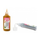 Purpurina con pegamento dorada y plateada (Pack 2 botes 20 gr)
