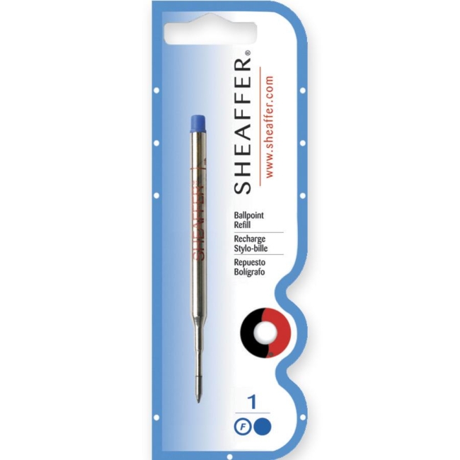 Recambio para bolígrafo Sheaffer azul 99324 Fino