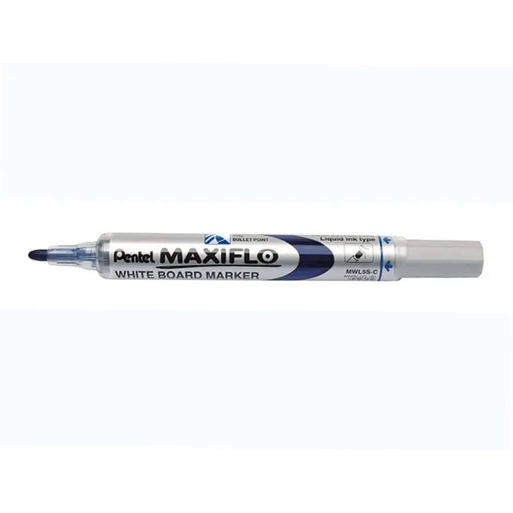 Rotulador para pizarra blanca Pentel Maxiflo MWL5S azul punta fina
