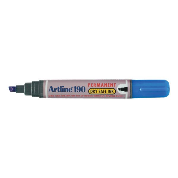 Rotulador permanente Artline 190 azul EK-190