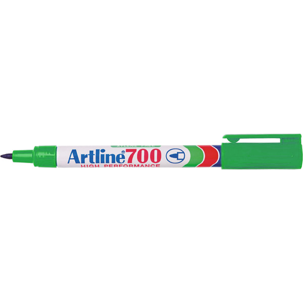 Rotulador permanente Artline 700 verde EK-700