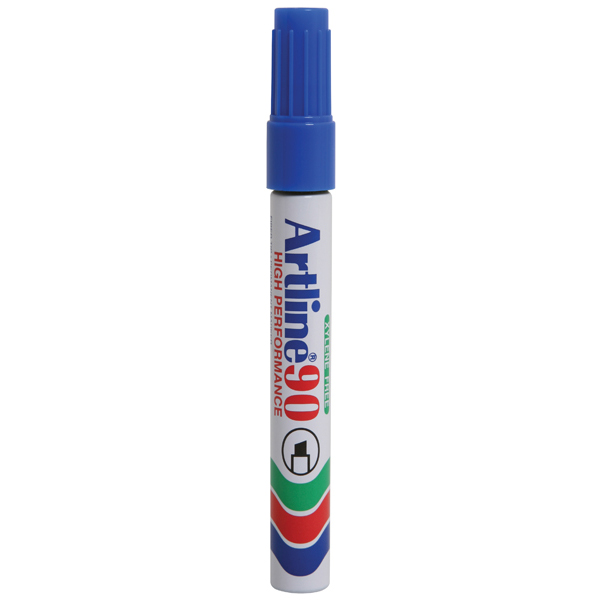 Rotulador permanente Artline 90 azul EK-90