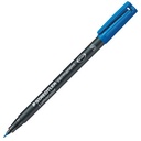 Rotulador permanente Staedtler Lumocolor 313 S azul retroproyección punta superfina 0.4 mm Ref. 313-3