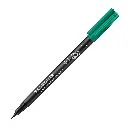 Rotulador permanente Staedtler Lumocolor 313 S verde retroproyección punta superfina 0.4 mm Ref. 313-5