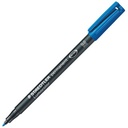 Rotulador permanente Staedtler Lumocolor 317 M azul punta media 1.0 mm Ref. 317-3