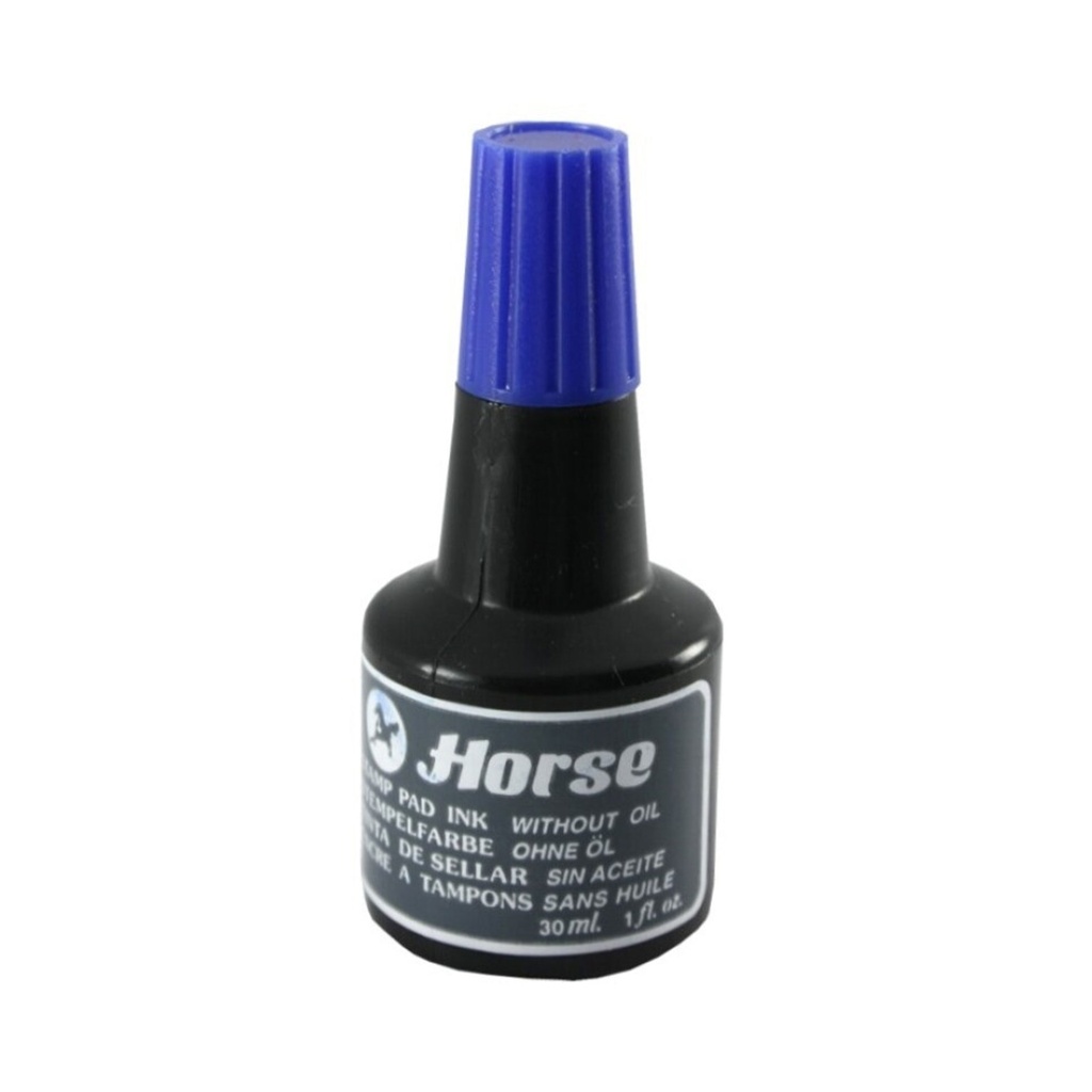Tinta para tampón azul Horse 30 ml