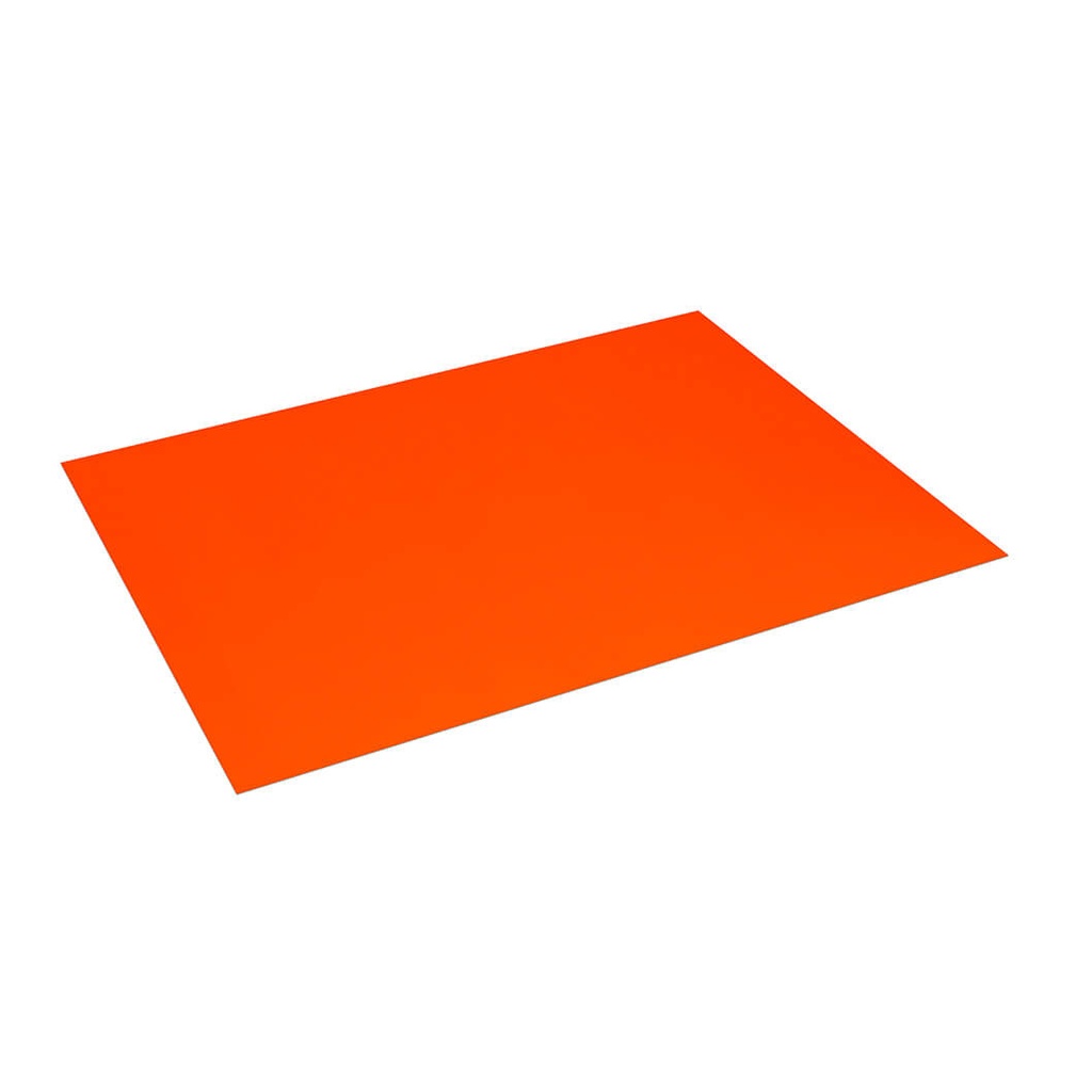 Cartulina 50 x 65 cm naranja 180 g/m² (Pack 25 unidades) 
