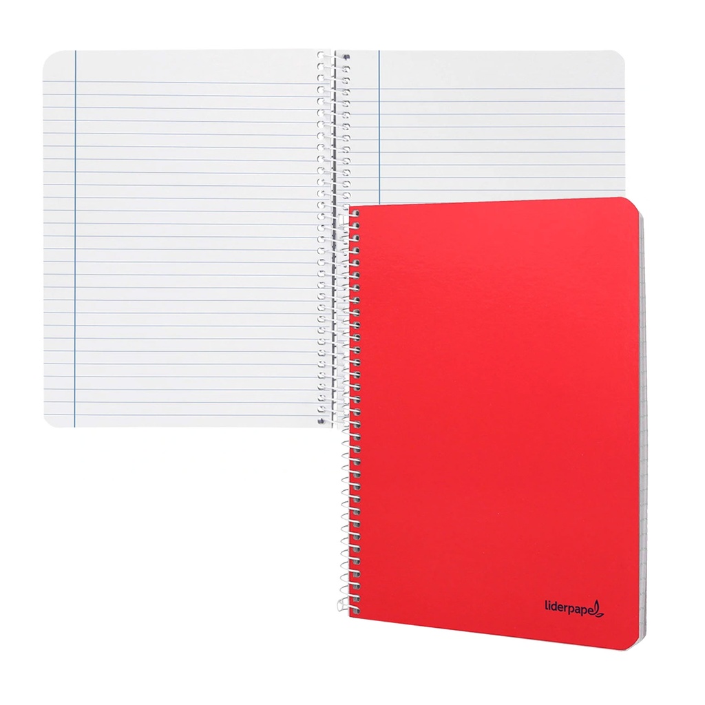 Cuaderno de espiral 1/4 rayado 80 hojas
