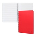 Cuaderno de espiral 1/4 rayado 80 hojas