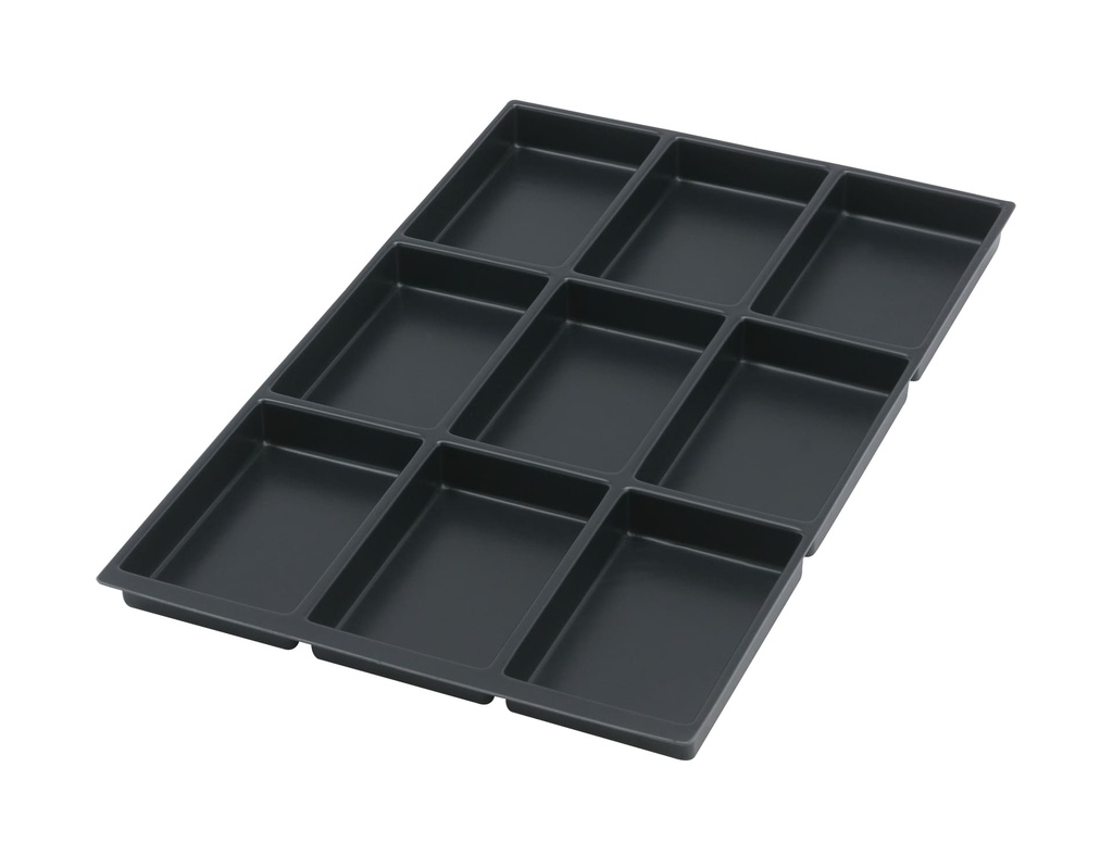 Bandejas para cajón A4 con 9 compartimentos de 22 mm (Pack 5 unidades) 222P5