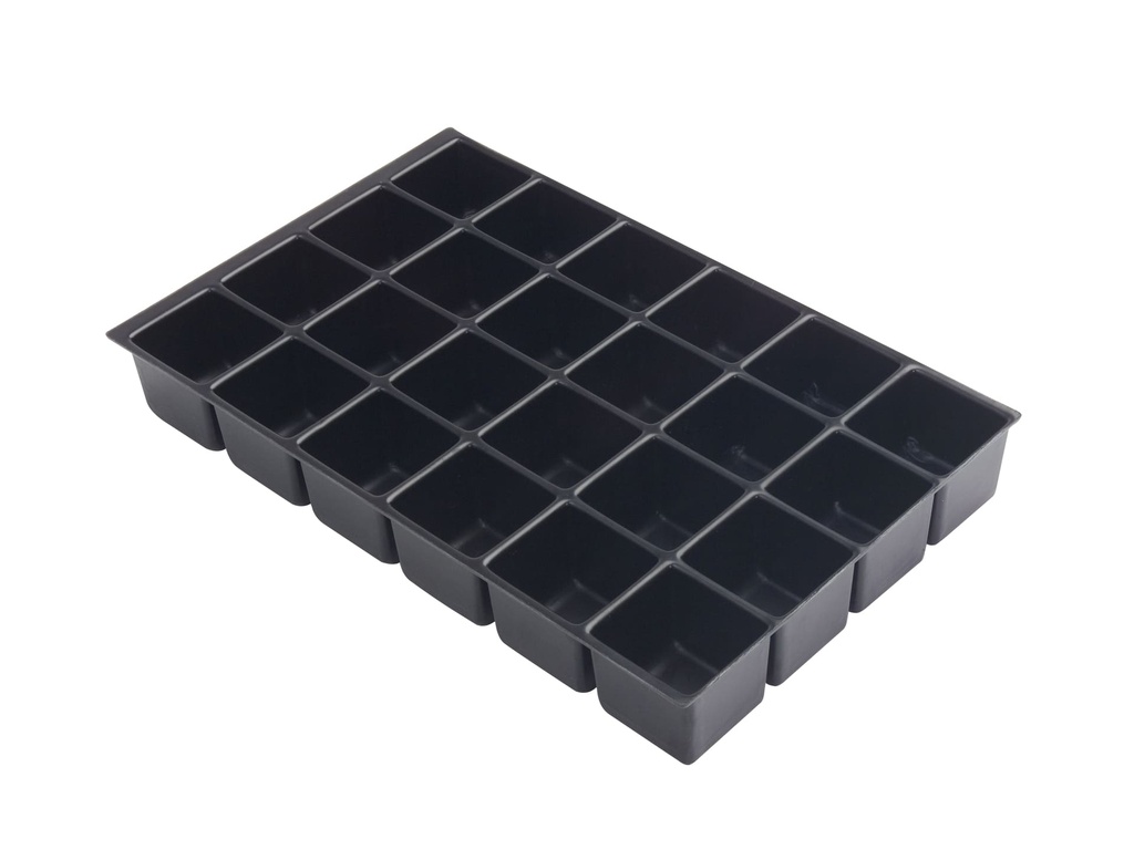 Bandejas para cajón A4 con 24 compartimentos de 51 mm (Pack 5 unidades) 224P5
