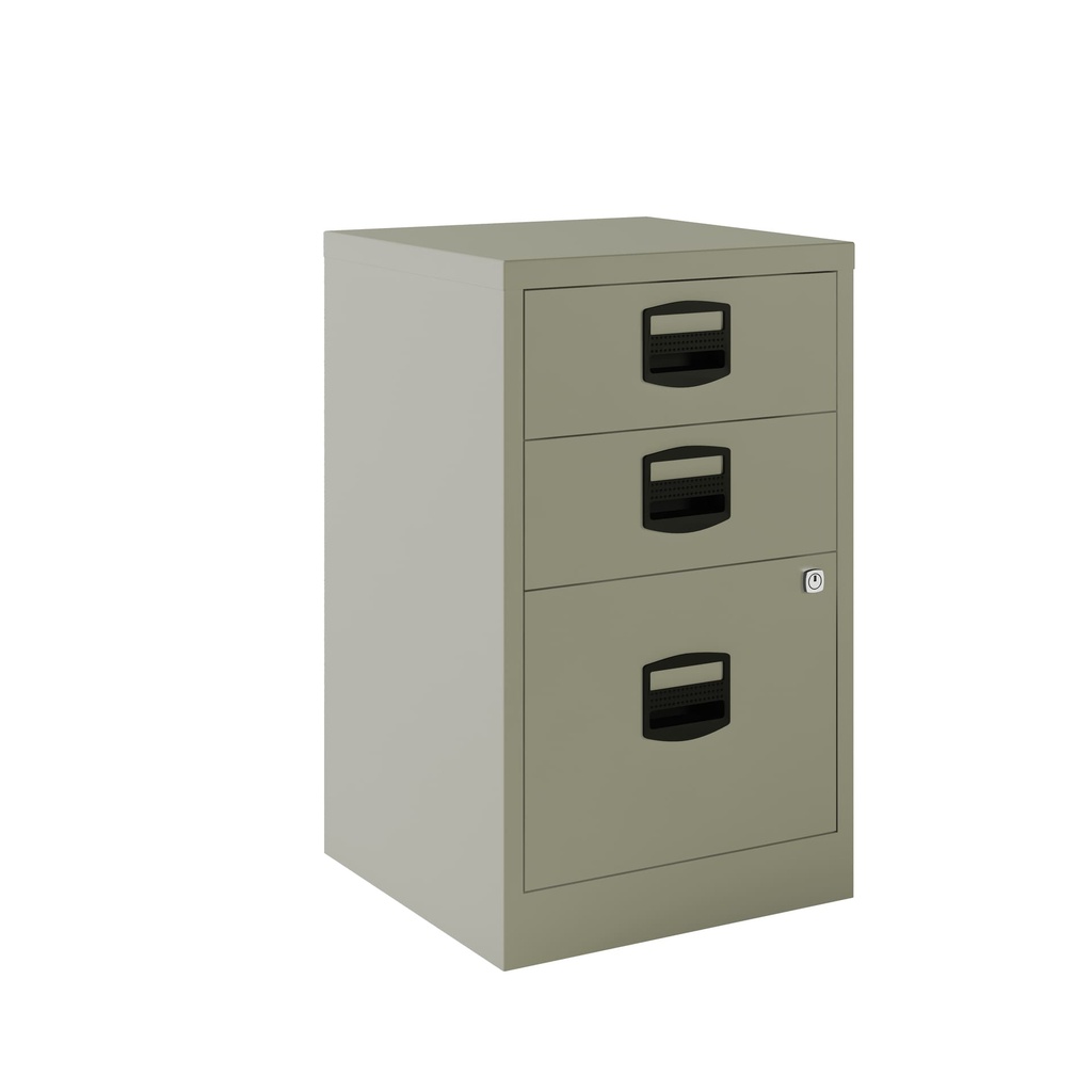 Archivador-cajonera Bisley PFA de 3 cajones A4 672 x 413 x 400 mm PFA3