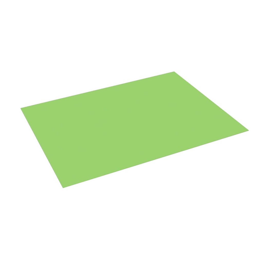 Cartulina 50 x 65 cm verde 180 g/m² (Pack 25 unidades)