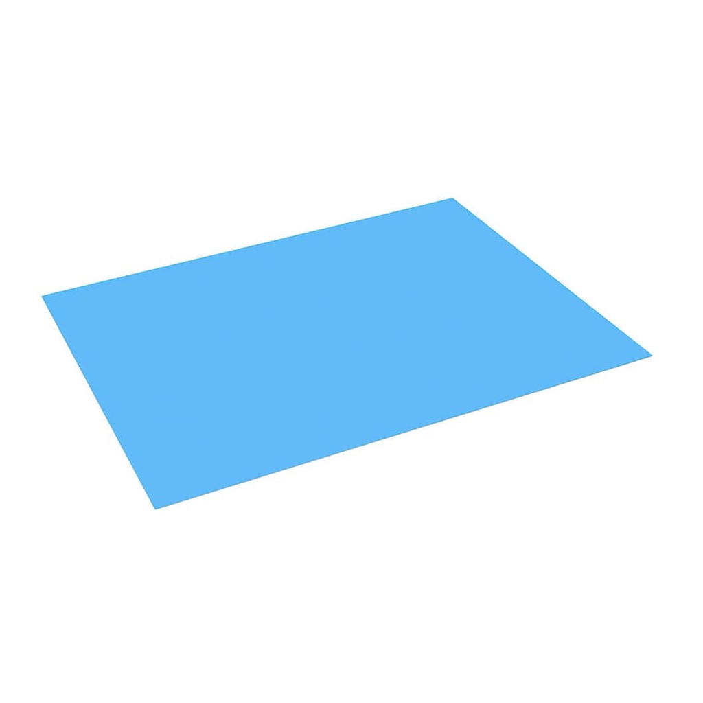 Cartulina 50 x 65 cm azul turquesa 180 g/m² (Pack 25 unidades)