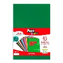 Goma Eva 40 x 60 cm 2 mm verde oscuro Fixo Kids (Bolsa 10 láminas)