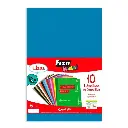 Goma Eva 40 x 60 cm 2 mm azul Fixo Kids bolsa de 10 láminas