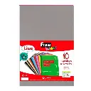 Goma Eva 40 x 60 cm 2 mm gris Fixo Kids (Bolsa 10 láminas)