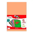 Goma Eva 40 x 60 cm 2 mm beige Fixo Kids (Bolsa 10 láminas)