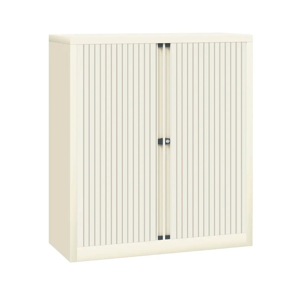 Armario metálico con puerta de doble persiana Bisley EuroTambour 1030 x 1000 x 430 mm