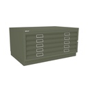 Archivador de planos A1 de 5 cajones Bisley 473  513 x 1010 x 691 mm