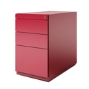 Cajonera fija Bisley Note con 2 cajones personales y 1 de archivo 698 x 420 x 565 mm NWA53G7SSF