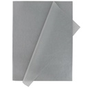 Papel de seda 50 x 75 cm 25 hojas gris Fixo