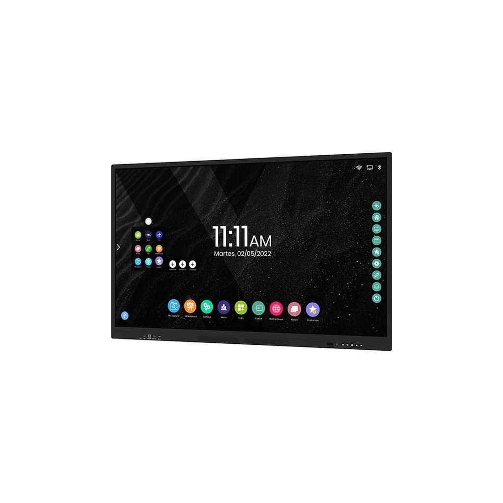 Pizarra digital 4K LED 65" con Android 13 Interac65TX