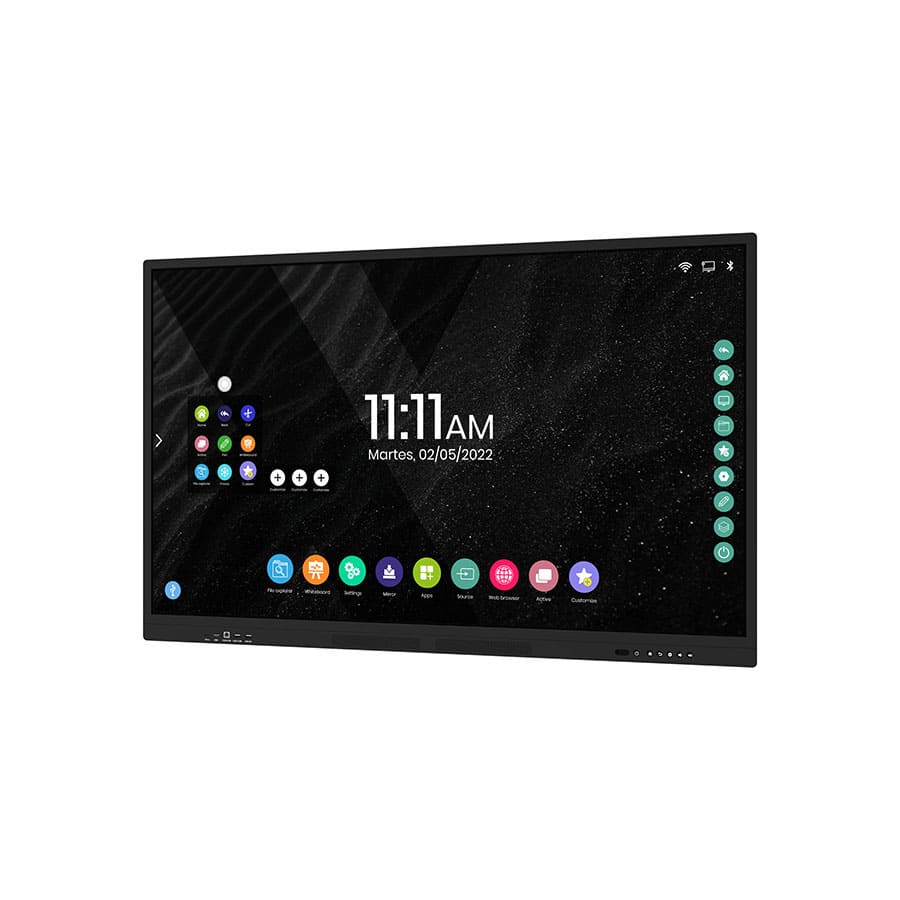 Pizarra digital 4K LED 86" con Android 13 Interac86TX