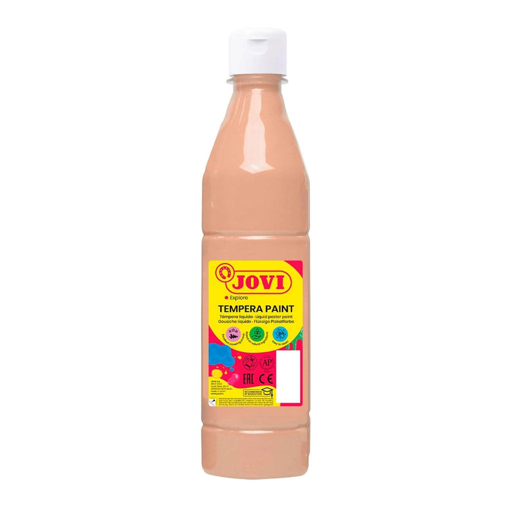 Témpera escolar líquida Jovi 500 ml carne