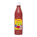 Témpera escolar líquida Jovi 500 ml marrón