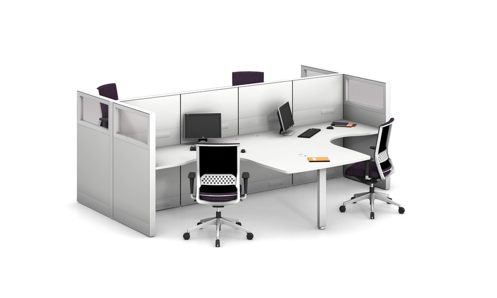 Divisoria modular para oficina D500 Actiu