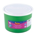 Pintura de dedos Jovi 500 ml verde uso colectivo o talleres