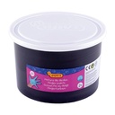 Pintura de dedos Jovi 500 ml negro uso colectivo o talleres