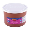 Pintura de dedos Jovi 500 ml marrón uso colectivo o talleres