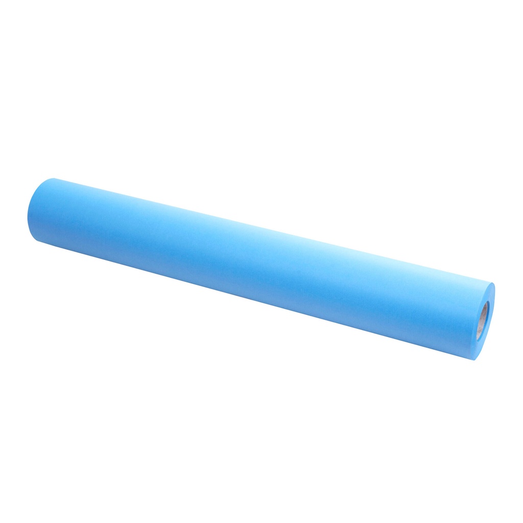 Bobina de papel kraft azul turquesa 1 x 25 m