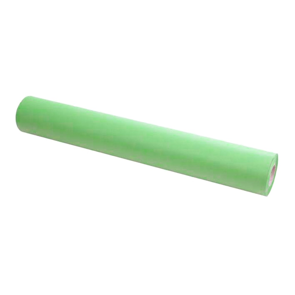 Bobina de papel kraft verde claro 1 x 25 m