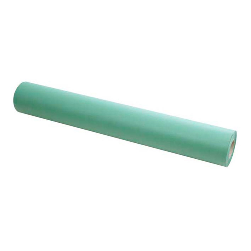 Bobina de papel kraft verde oscuro 1 x 25 m