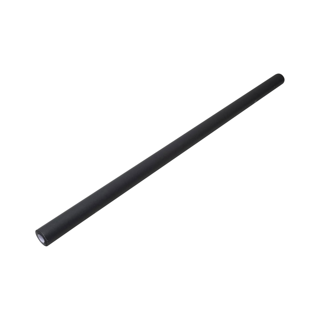 Bobina de papel kraft negro 1 x 5 m